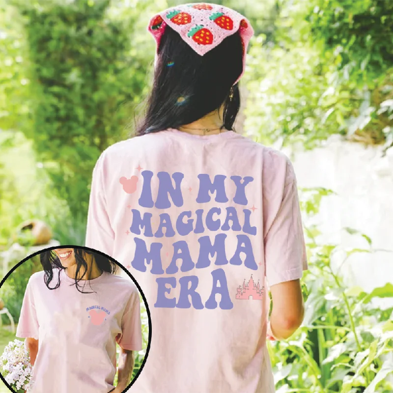 In My Magical Mama Era Front & Back Graphic T-shirt Business