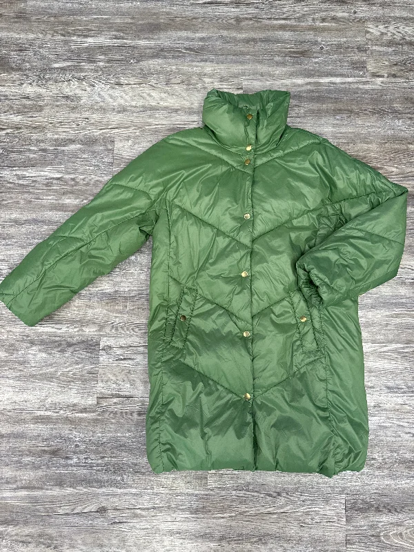 Coat Parka By J. Crew In Green, Size: Xxs Bold Men's Animal