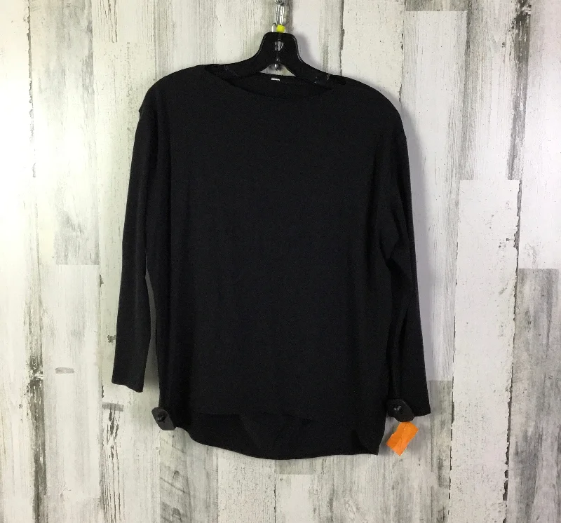 Athletic Top Long Sleeve Crewneck By Lululemon In Black, Size: S Dynamic Men's High