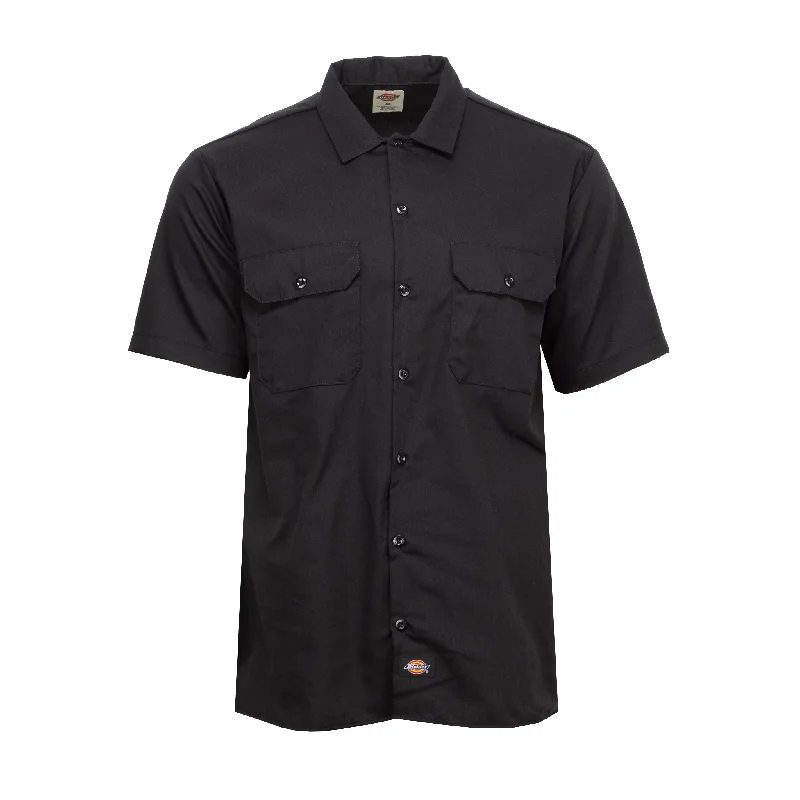 SS Twill Work Shirt - Mens Tailored