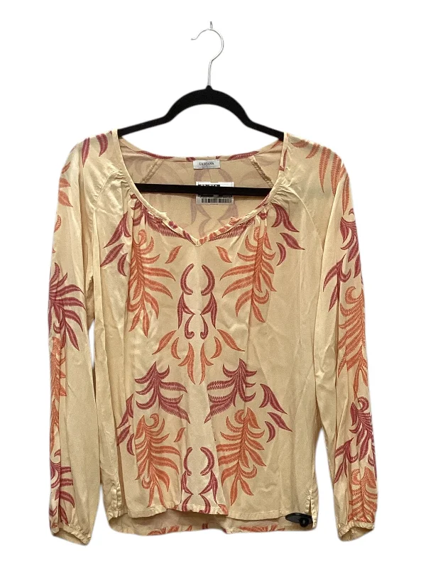 Top Long Sleeve By Lascana  Size: S Bohemian Men's Free