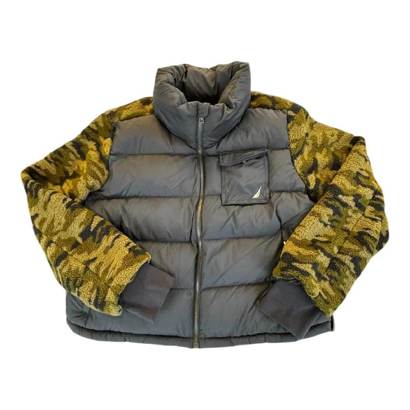 Coat Puffer & Quilted By Nautica In Multi-colored, Size: Xxl Sporty Men's Tennis