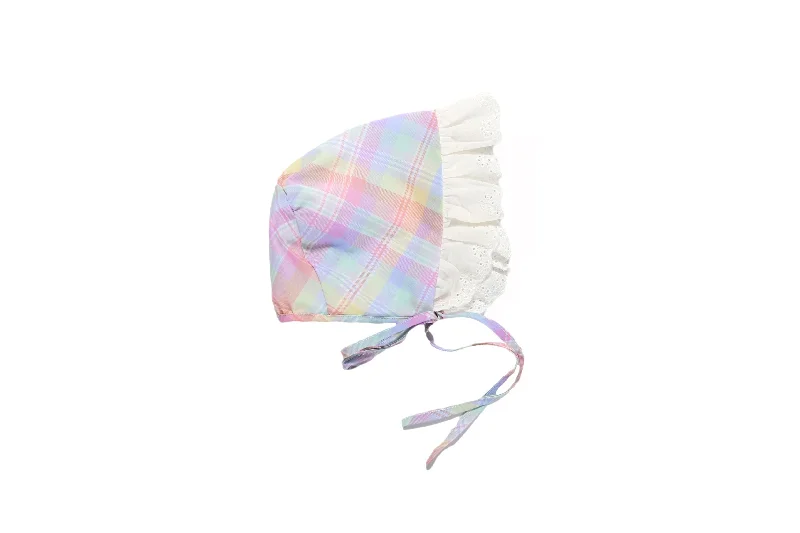 Classic Pastel Plaid Bonnet Elegant Men's Cashmere