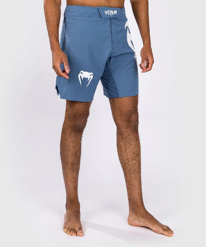 Venum Light 5.0 Fightshort - Blue/White Modern Men's Geometric