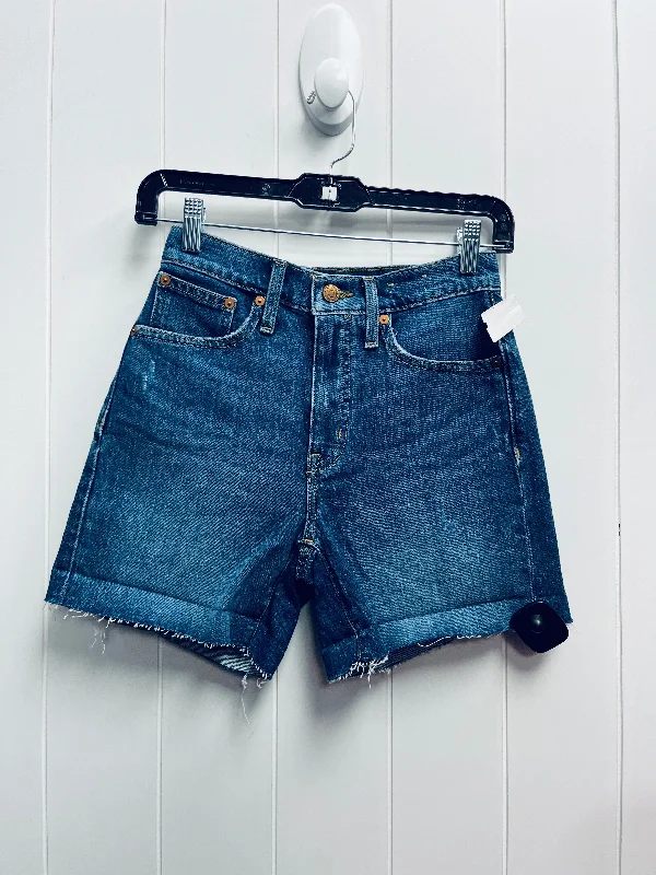 Blue Denim Shorts Madewell, Size Xxs Trendy Men's Scandinavian