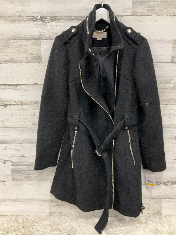 Coat Peacoat By Michael By Michael Kors In Black, Size: M Vintage Men's 1970S Disco