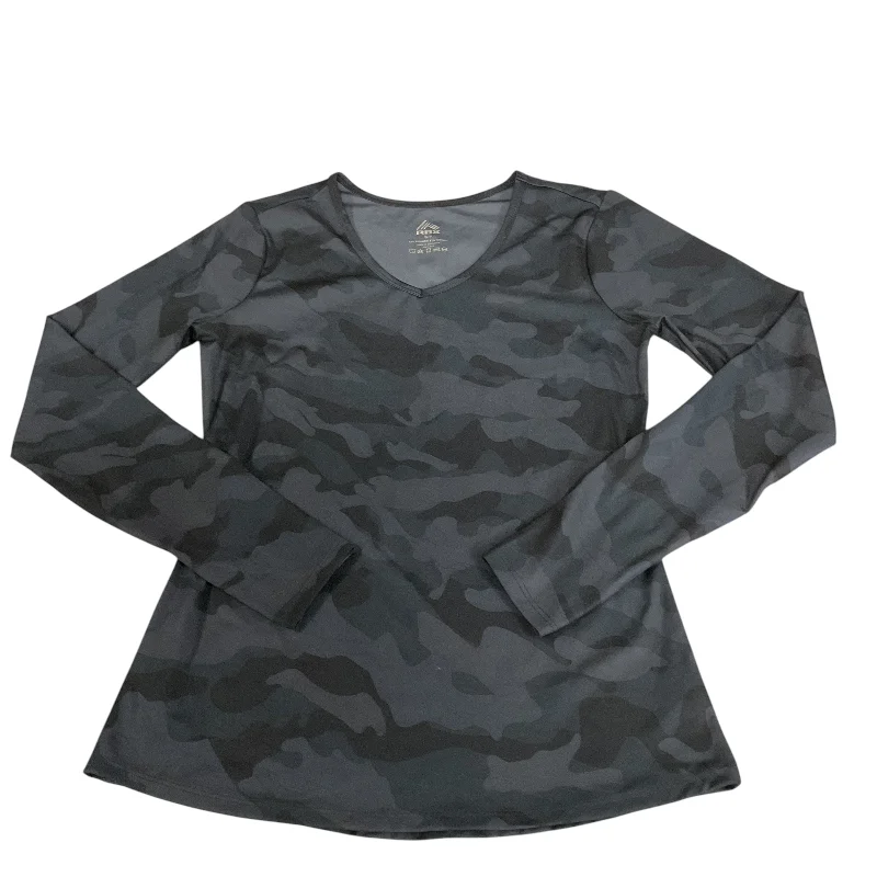 Athletic Top Long Sleeve Crewneck By Rbx In Camouflage Print, Size: S Unique Men's Upcycled