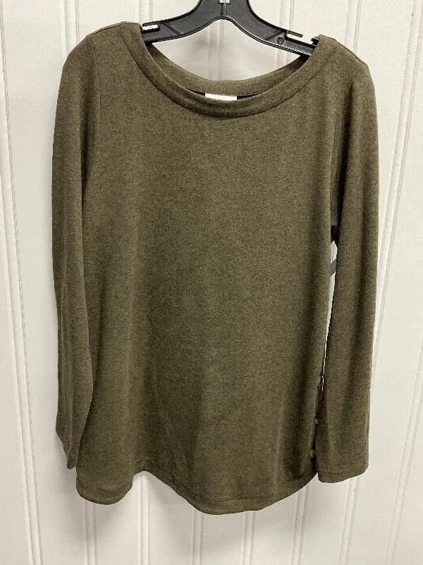 Top Long Sleeve Basic By J. Jill  Size: M Stylish Men's Tropical 