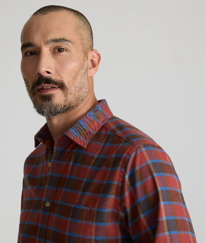 Wrinkle-Free Performance Flannel Ryan Shirt - FINAL SALE Dynamic Men's Moto