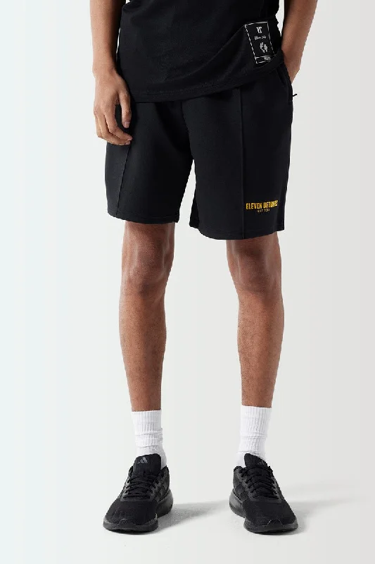 Pique Shorts - Black Traditional Men's Country