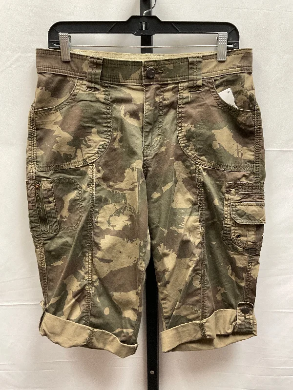 Camouflage Print Shorts Lee, Size 8 Hip Men's Urban