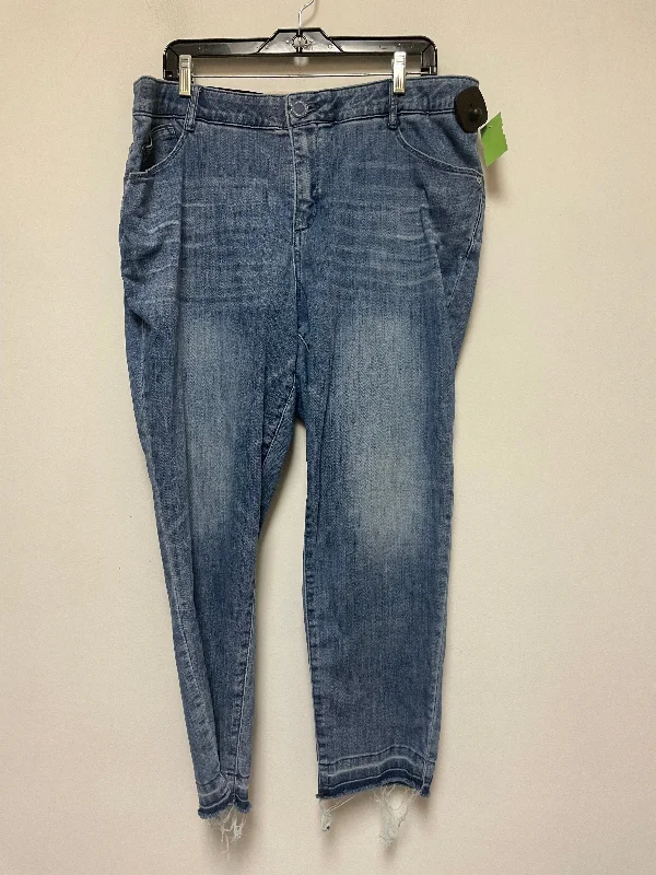 Jeans Cropped By Wit & Wisdom  Size: 20 Monochromatic All