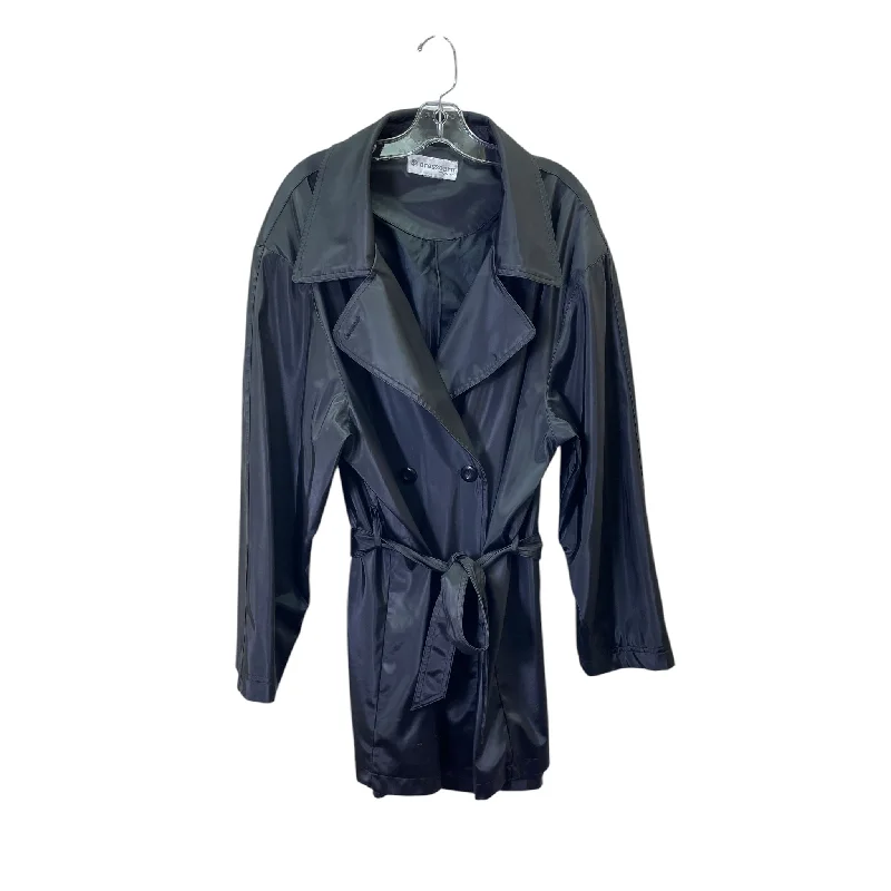 Coat Raincoat By Dressbarn In Black, Size:3X Tailored