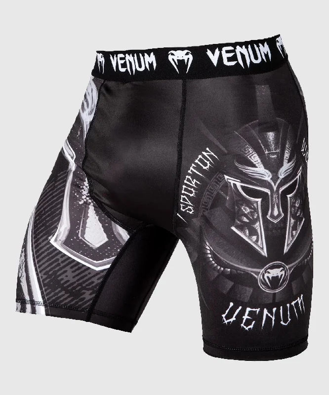 Vale Tudo Shorts Venum Gladiator 3.0 - Black/White Organic