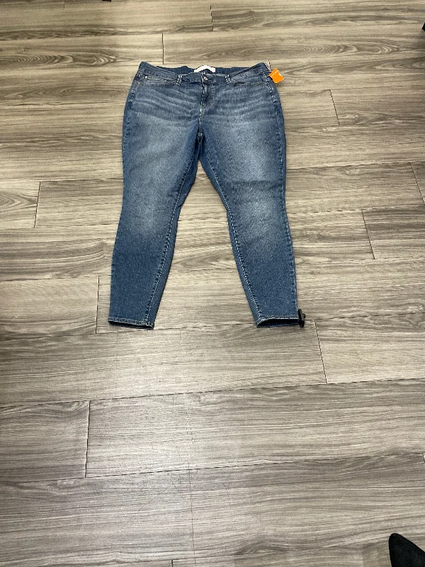 Jeans Skinny By Levis  Size: 8 Cool Men's Distressed