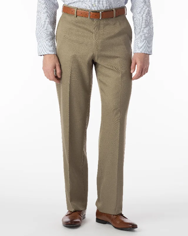 Ballin Pants - Dunhill Micro Nano Perf Gab - Sand Modern Men's Tech