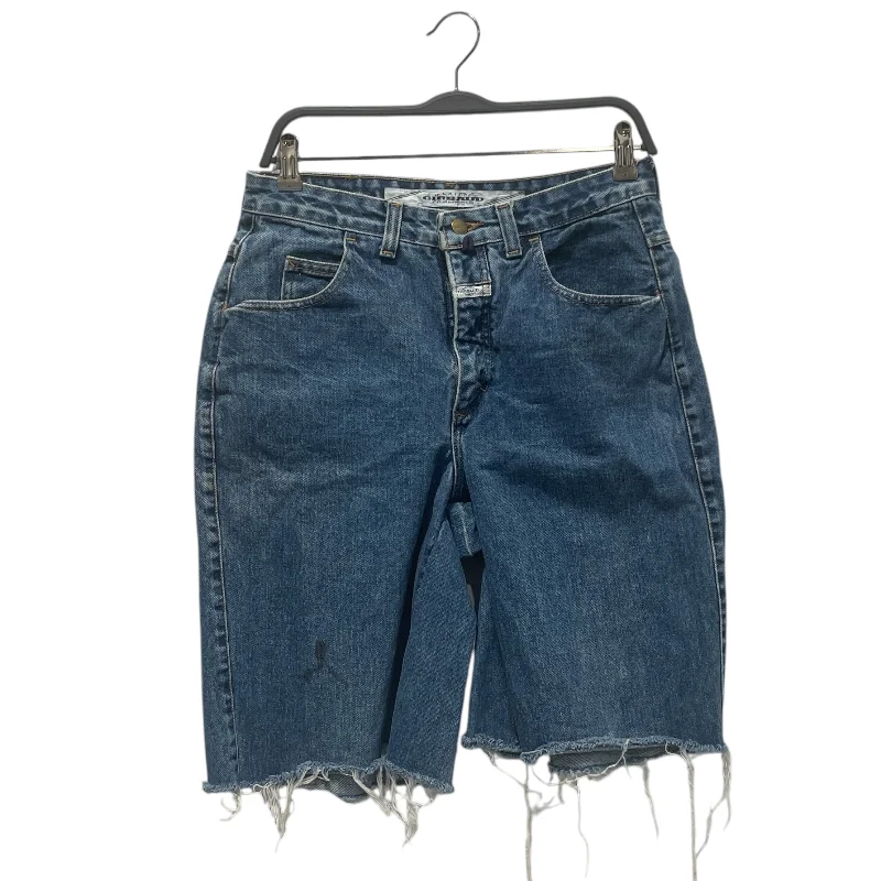 MARITHE FRANCOIS GIRBAUD/Shorts/26/Denim/IDG/Button Fly/ Earthy Men's Sustainable 