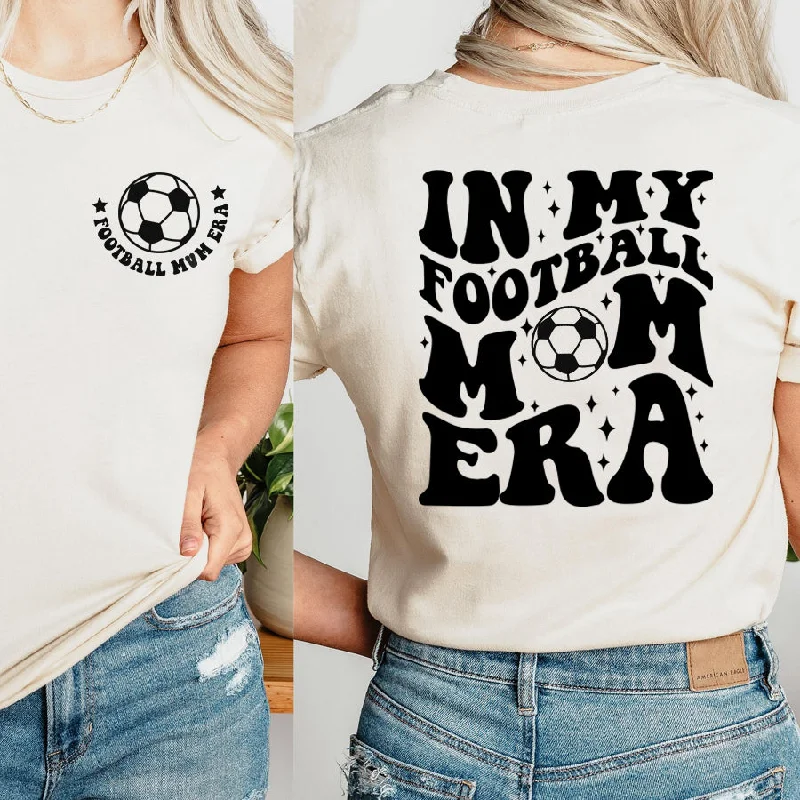 My Football Mum Era Front & Back Logo T-Shirt Business