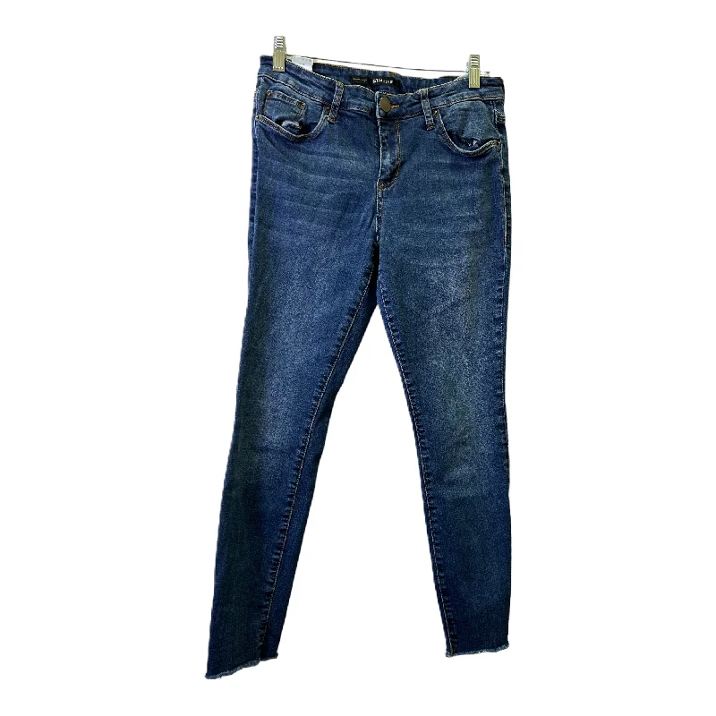 Jeans Skinny By Sts Blue  Size: 8 Cool Men's Distressed