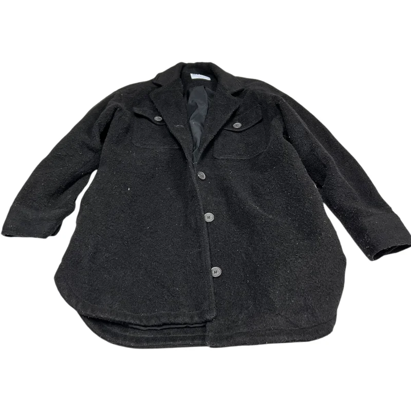 Coat Peacoat By Old Navy In Black, Size: M Business