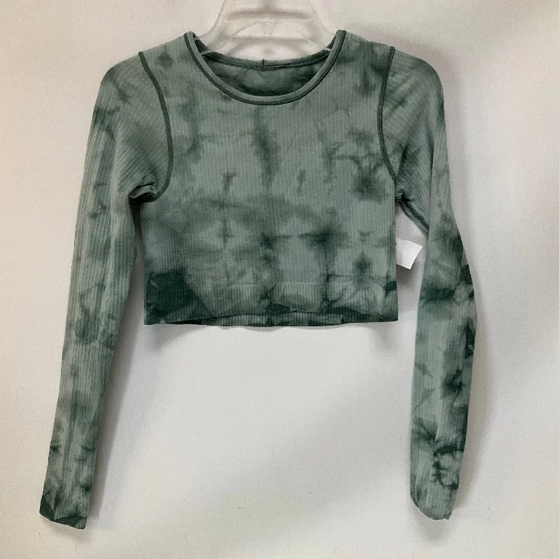 Athletic Top Long Sleeve Crewneck By Lululemon In Green, Size: 6 Relaxed Men's Beach