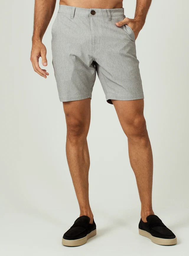 EVEREST 8" SHORT - GREY Sporty Men's Tennis