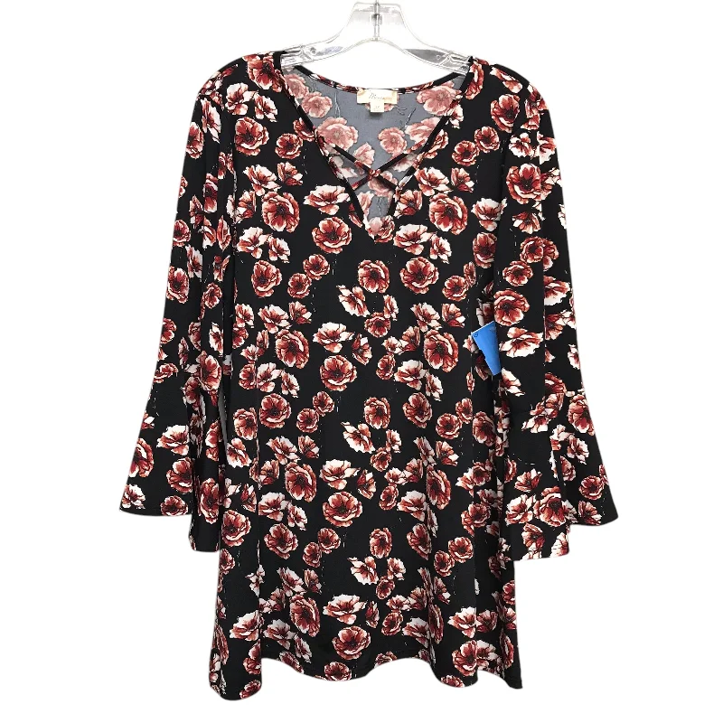 Top Ls By Misia In Floral Print, Size:2X Refined Men's Classic 