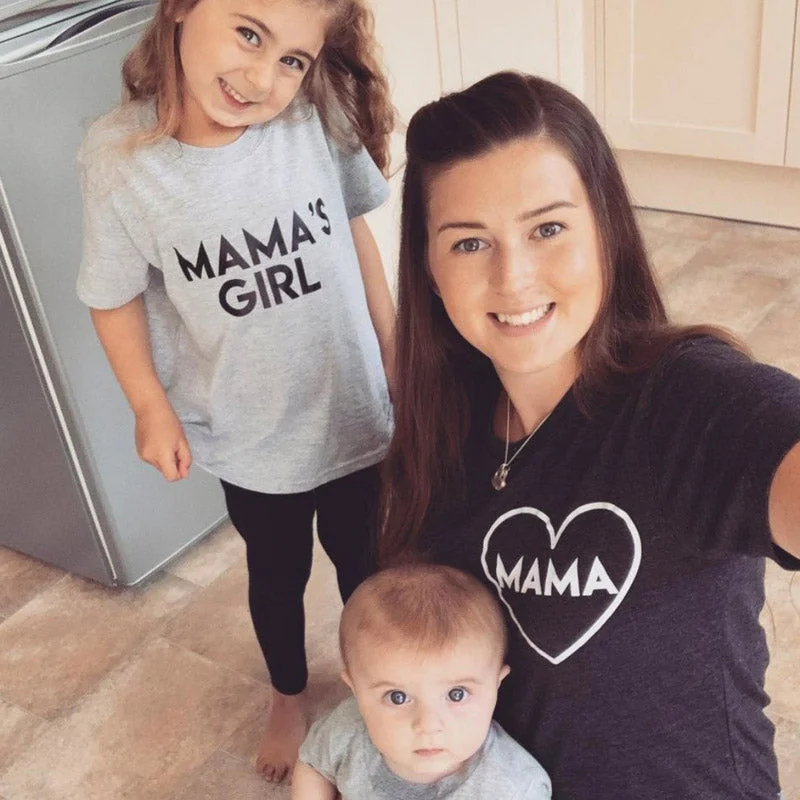 Mama & Mama's Girl Mum & Kid Matching Tees (MRK X) Rugged Men's Outdoor 