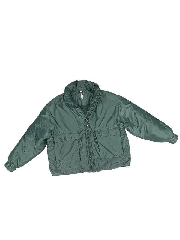 Coat Puffer & Quilted By Fabletics In Green, Size: L Sophisticated Men's 