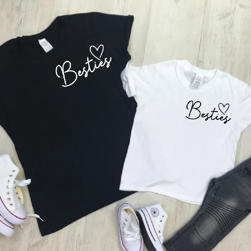 Besties Mini Logo Mum & Kid Matching Tees (MRK X) Modern Men's Tech