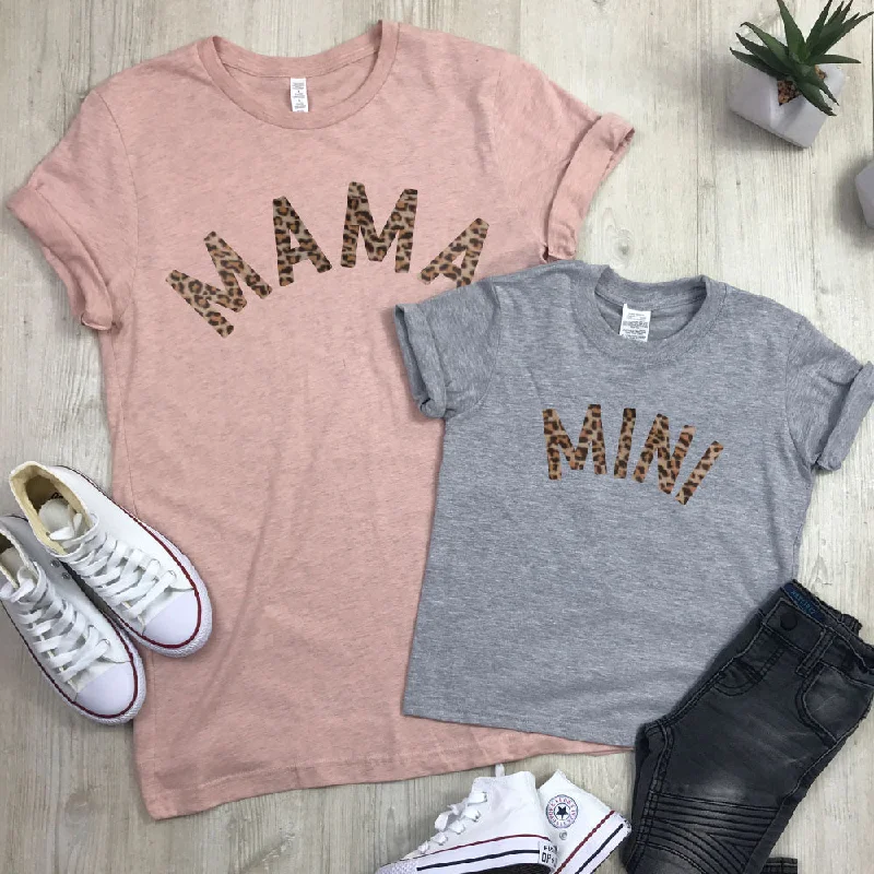 Mama & Mini Mum & Kid Matching T-Shirts (MRK X) Casual Men's Short