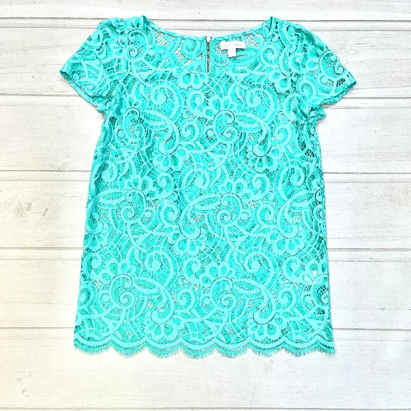 Top Short Sleeve Designer By Lilly Pulitzer  Size: Xs Earthy Men's Hemp