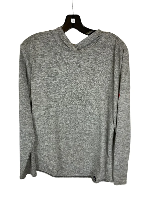 Top Long Sleeve Designer By Patagonia In Grey, Size: M Lumberjack