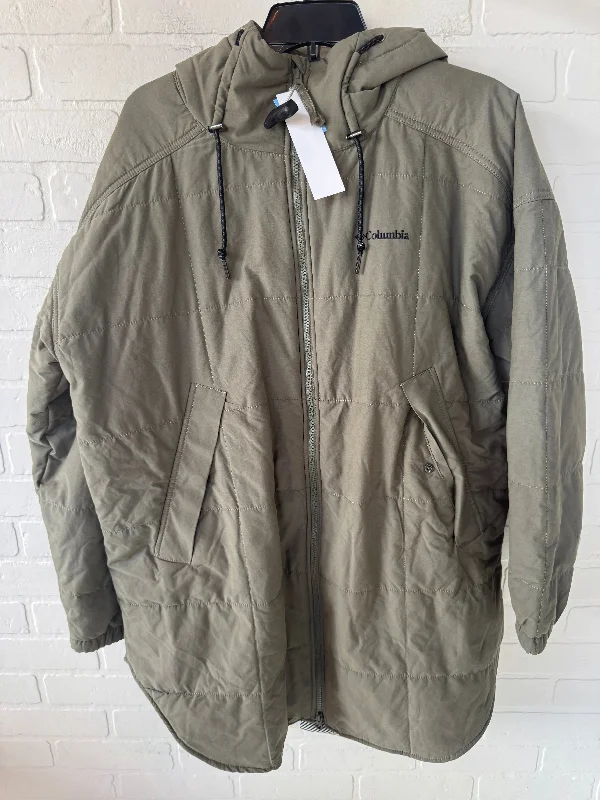 Coat Parka By Columbia In Green, Size: Xl Minimalist Men's Casual 