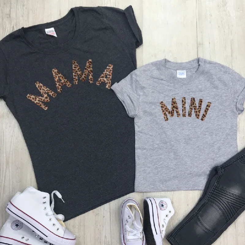 Mama & Mini Mum & Kid Matching T-Shirts (MRK X) Beach