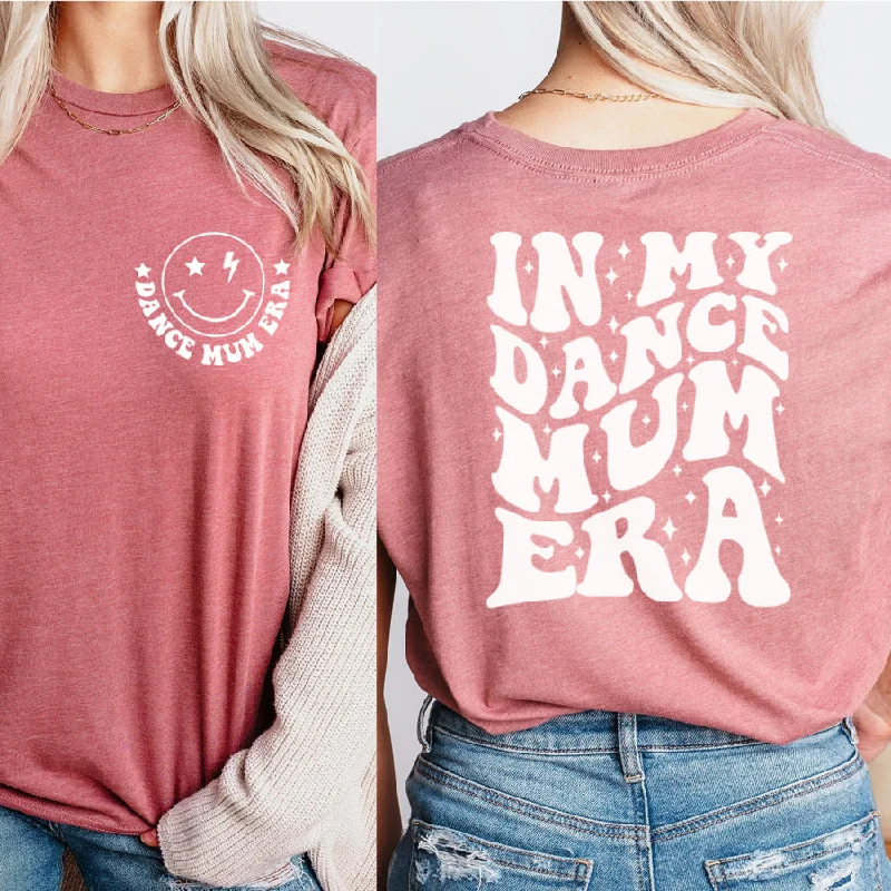 My Dance Mum Era Front & Back Logo T-Shirt Rugged Men's Outdoor 