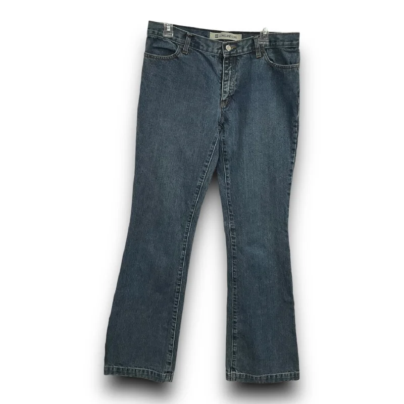 Jeans Straight By Gap  Size: 10tall Monochromatic All