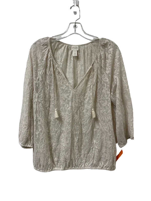 Top Long Sleeve By Chicos  Size: M Practical Men's Quick